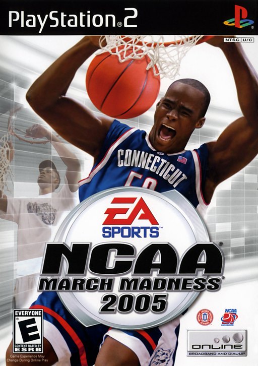 NCAA March Madness 2005 box art
