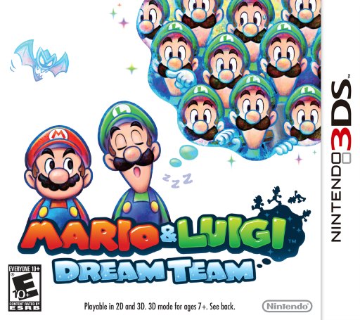 Mario _ Luigi: Dream Team box art