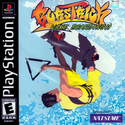BursTrick: Wake Boarding!! box art
