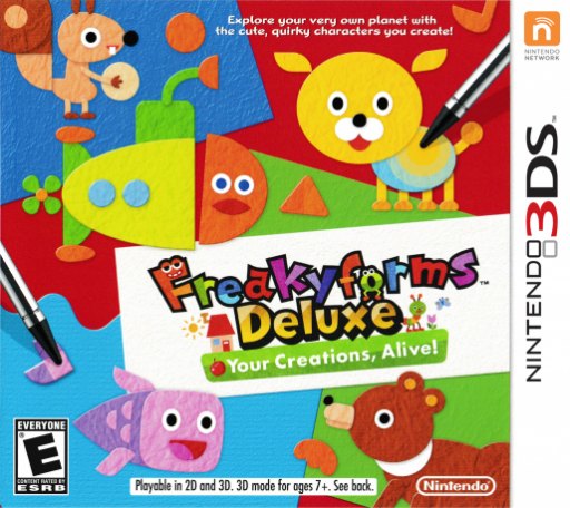 Freakyforms Deluxe: Your Creations, Alive! box art