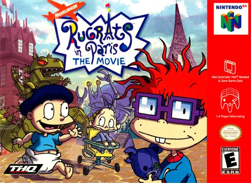 Rugrats in Paris: The Movie box art