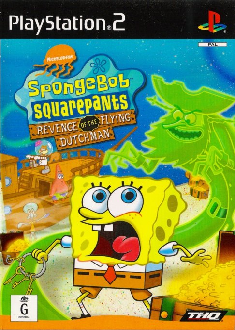 Nickelodeon SpongeBob SquarePants: Revenge of the Flying Dutchman box art