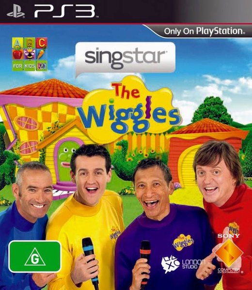 SingStar: The Wiggles box art