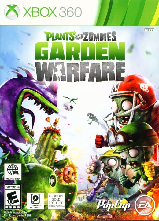 Plants vs. Zombies: Garden Warfare box art
