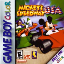 Mickey's Speedway USA box art