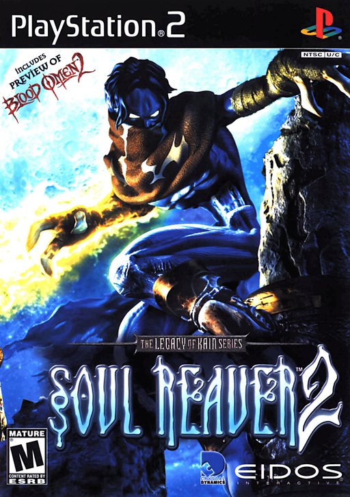 Legacy of Kain: Soul Reaver 2 box art