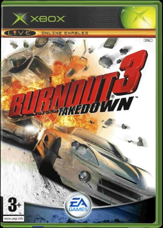 Burnout 3: Takedown box art
