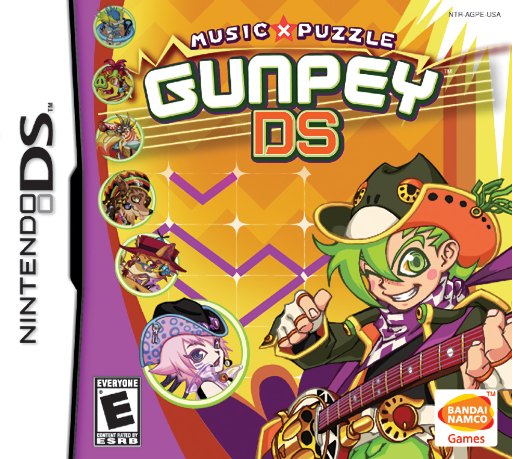 Gunpey DS: Music x Puzzle box art