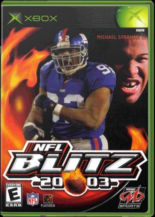 NFL Blitz 2003 box art