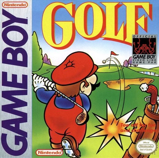 Golf box art