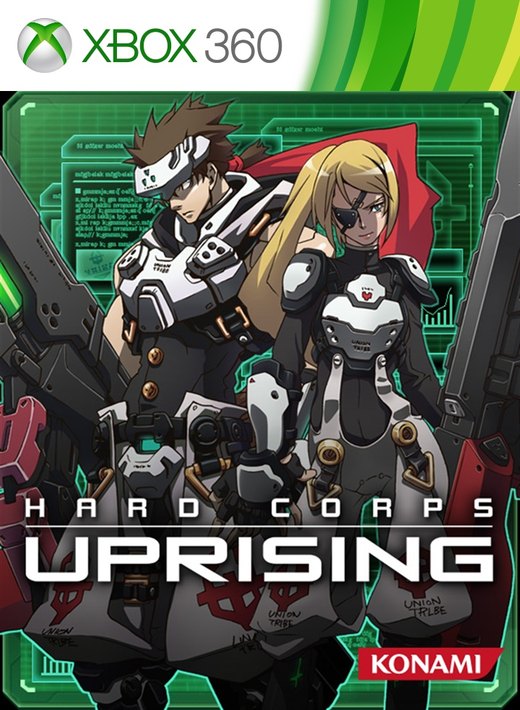Hard Corps: Uprising box art