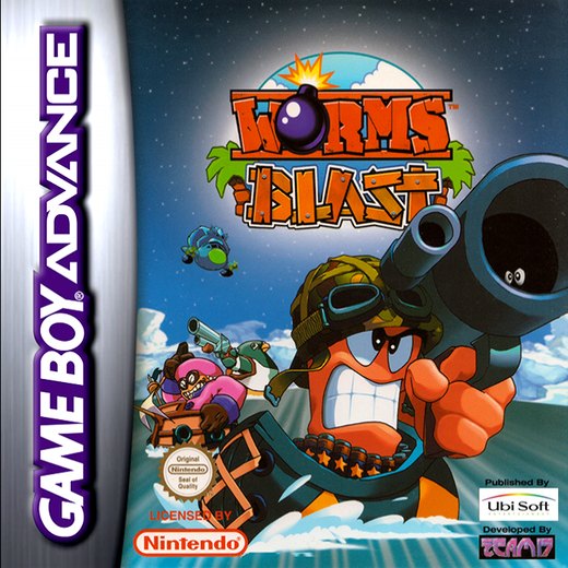 Worms Blast box art
