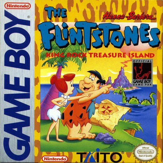 The Flintstones: King Rock Treasure Island box art