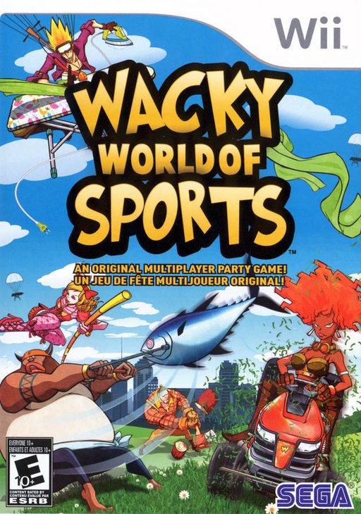 Wacky World of Sports box art