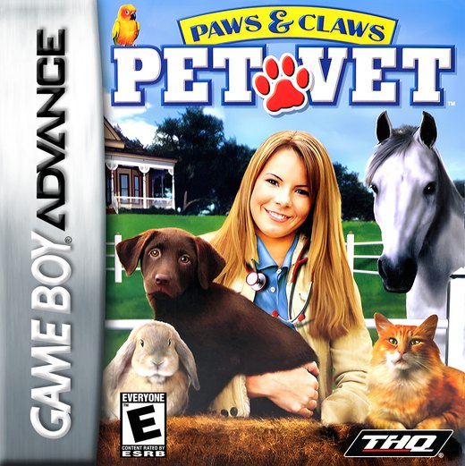 Paws & Claws: Pet Vet box art
