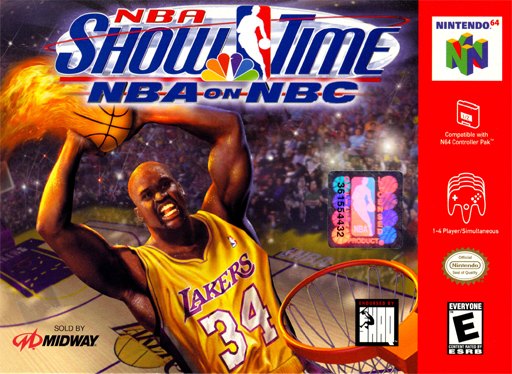 NBA Showtime: NBA on NBC box art