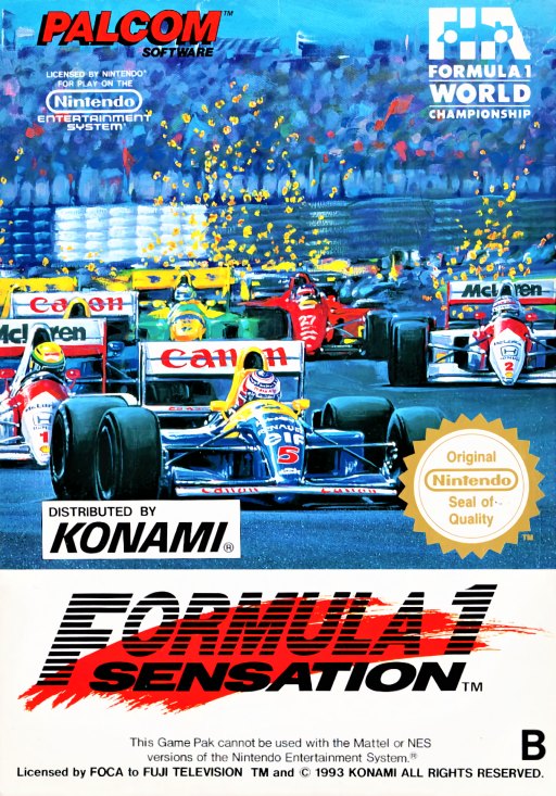 Formula 1 Sensation box art