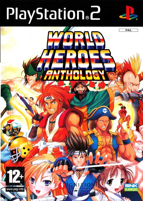 World Heroes Anthology box art
