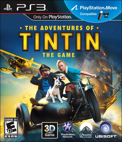 The Adventures of Tintin: The Game box art