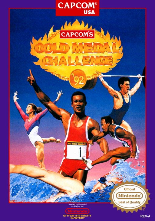 Capcom's Gold Medal Challenge '92 box art
