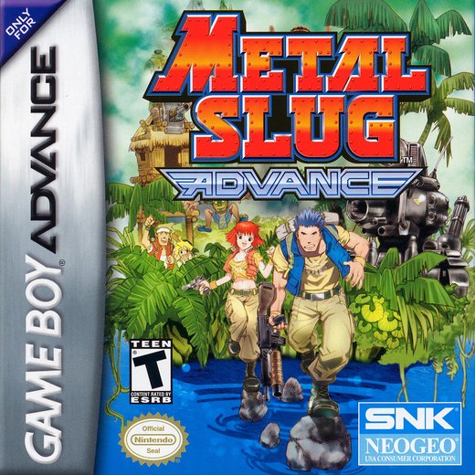 Metal Slug Advance box art
