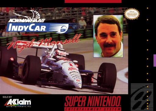 Newman Haas IndyCar featuring Nigel Mansell box art