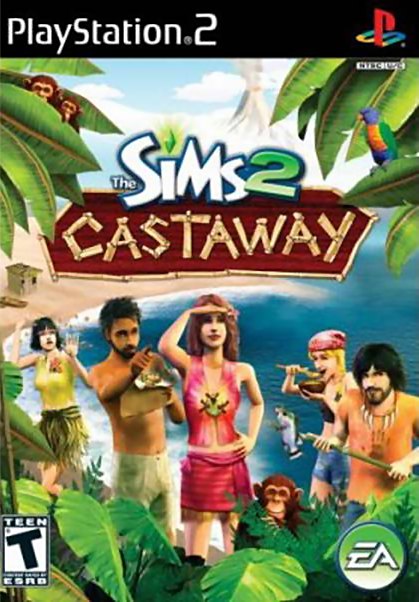 The Sims 2: Castaway box art
