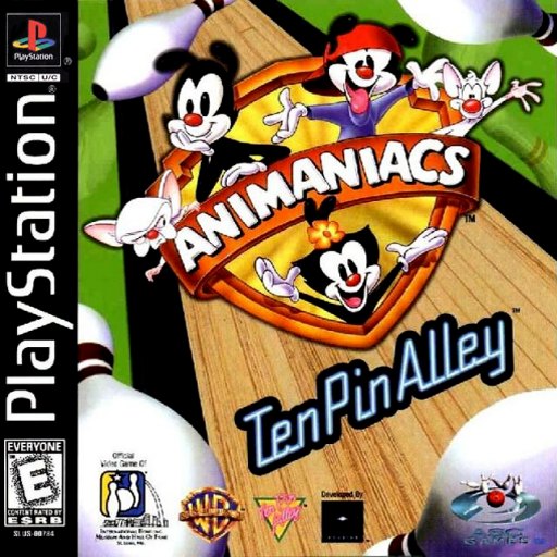 Animaniacs: Ten Pin Alley box art