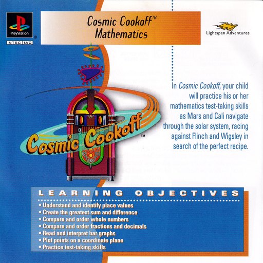 Cosmic Cookoff: Mathematics box art