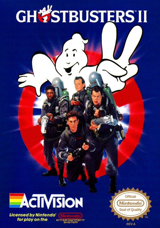 Ghostbusters II box art