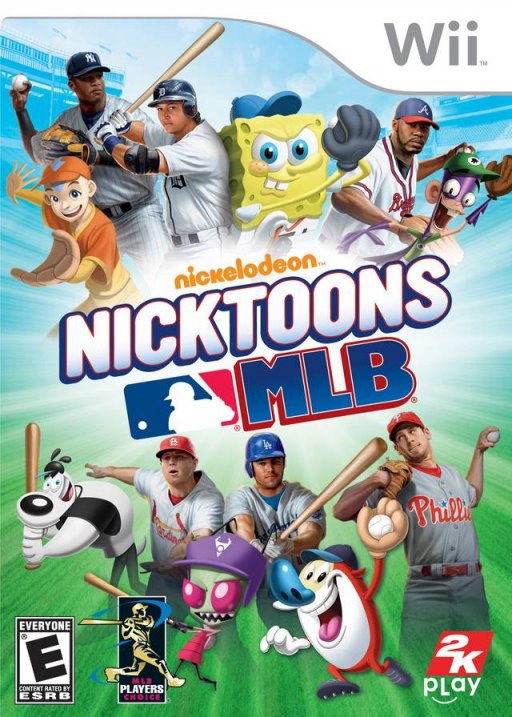 Nickelodeon Nicktoons MLB box art