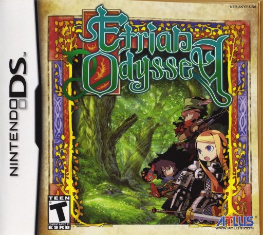 Etrian Odyssey box art