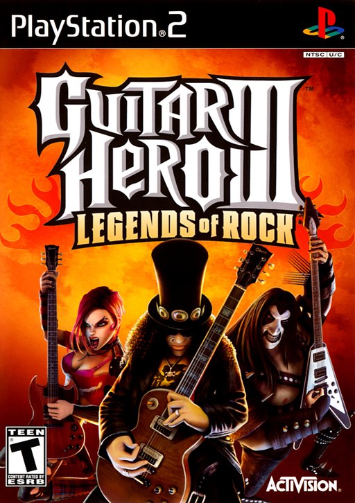 Guitar Hero III: Legends of Rock box art