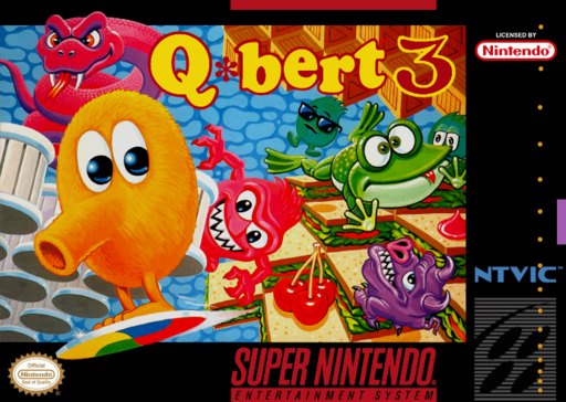 Q-bert 3 box art