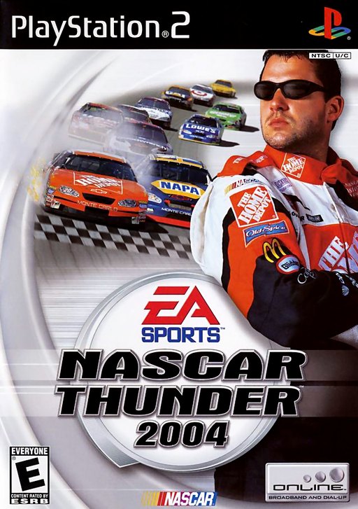 NASCAR Thunder 2004 box art