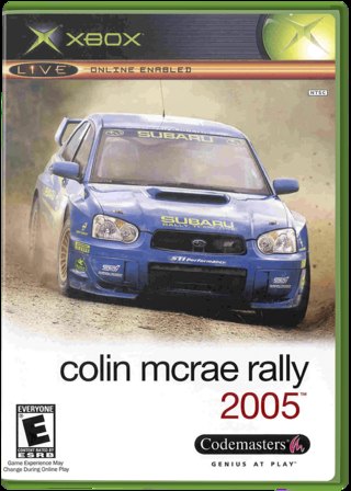 Colin McRae Rally 2005 box art
