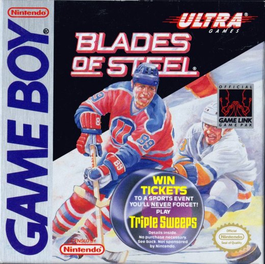 Blades of Steel box art