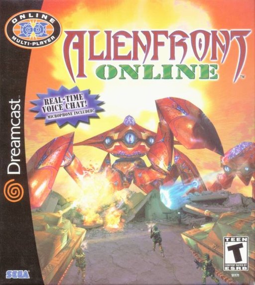 Alien Front Online box art
