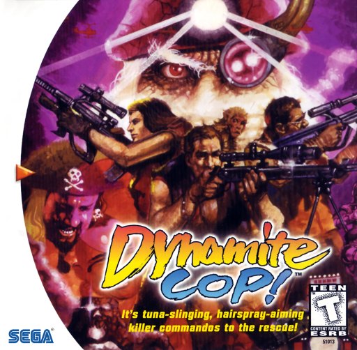 Dynamite Cop! box art