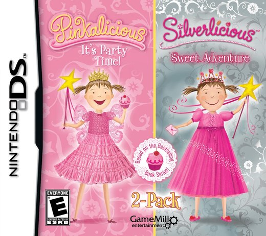 2-Pack: Pinkalicious: It's Party Time! _ Silverlicious: Sweet Adventure box art