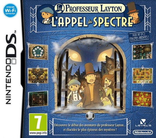 Professeur Layton et l'Appel du Spectre box art