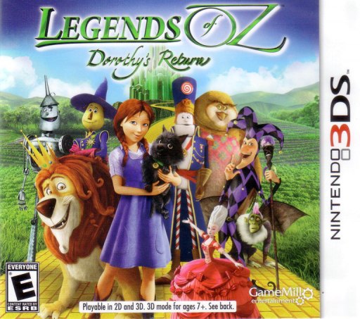 Legends of Oz: Dorothy's Return box art