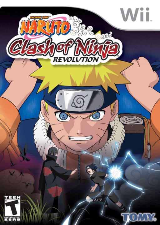Naruto: Clash of Ninja Revolution: European Version box art