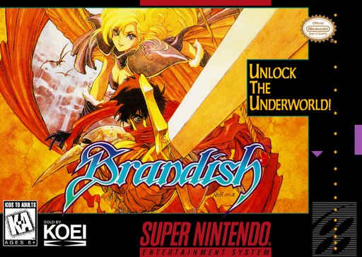 Brandish box art