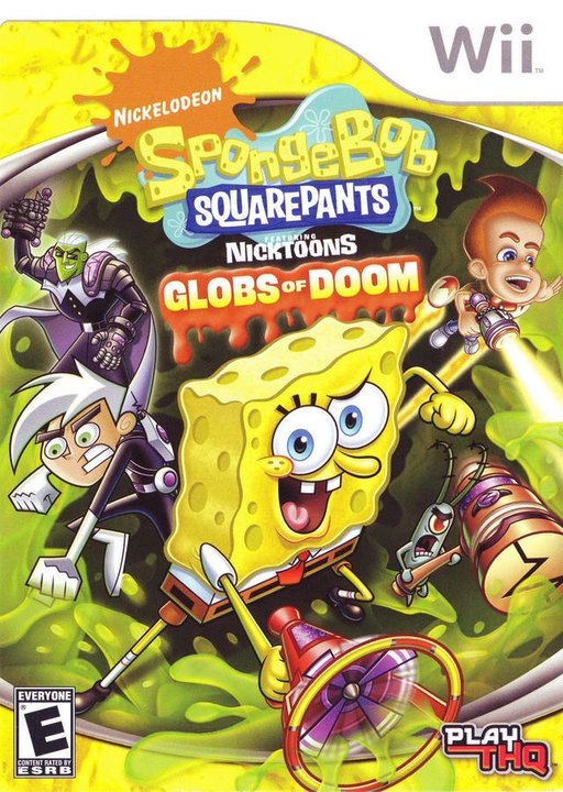 SpongeBob SquarePants featuring Nicktoons_ Globs of Doom box art