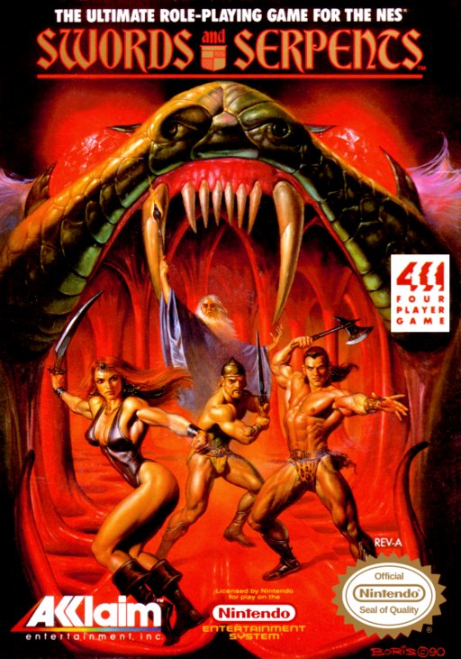 Swords and Serpents box art