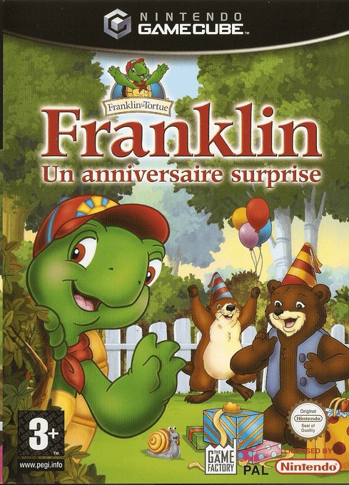 Franklin: Un anniversaire surprise box art