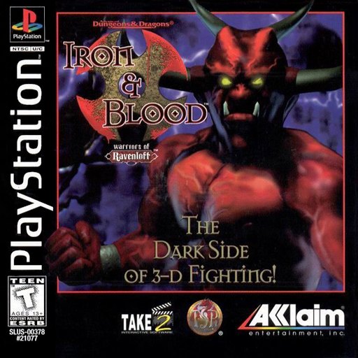 Advanced Dungeons _ Dragons: Iron _ Blood: Warriors of Ravenloft box art