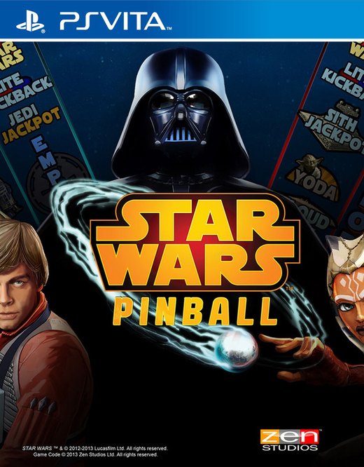 Star Wars Pinball box art