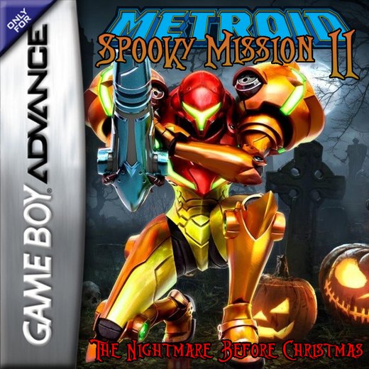 Metroid: Spooky Mission II: The Nightmare Before Christmas box art